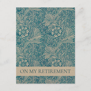 INVITACIÓN DEL PARTIDO DE RETIRO DE WILLIAM MORRIS