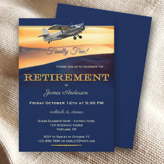 Invitación del partido de retiro del avión azul de