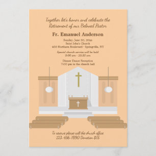 Invitación del partido de retiro del interior de l