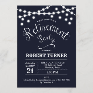 Invitación del partido de retiro ruso blanco de la