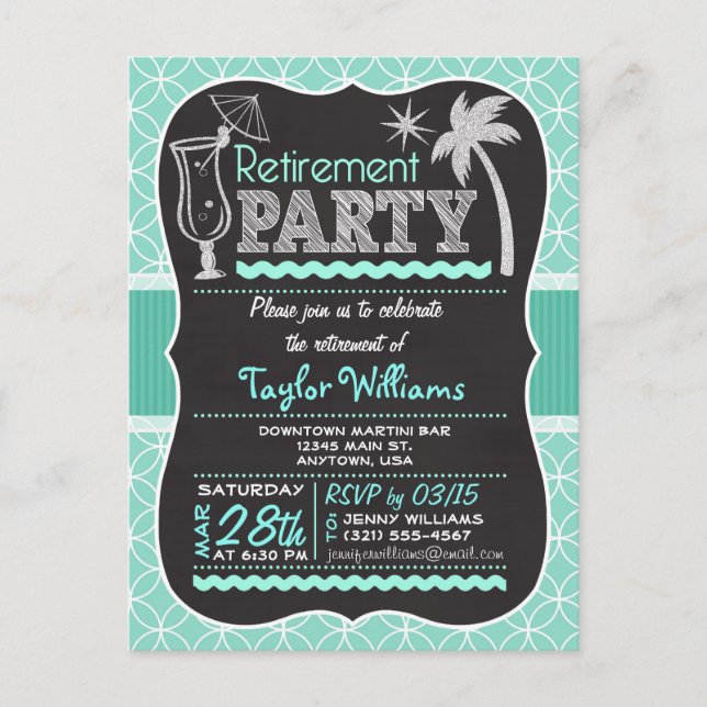 Invitación del partido de retiro sobre el patrón A (Anverso)