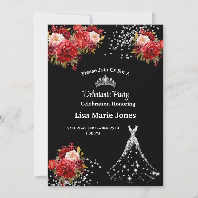 Invitación del partido Debutante (Anverso)