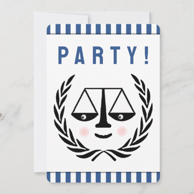 Invitación del partido del abogado (Anverso)