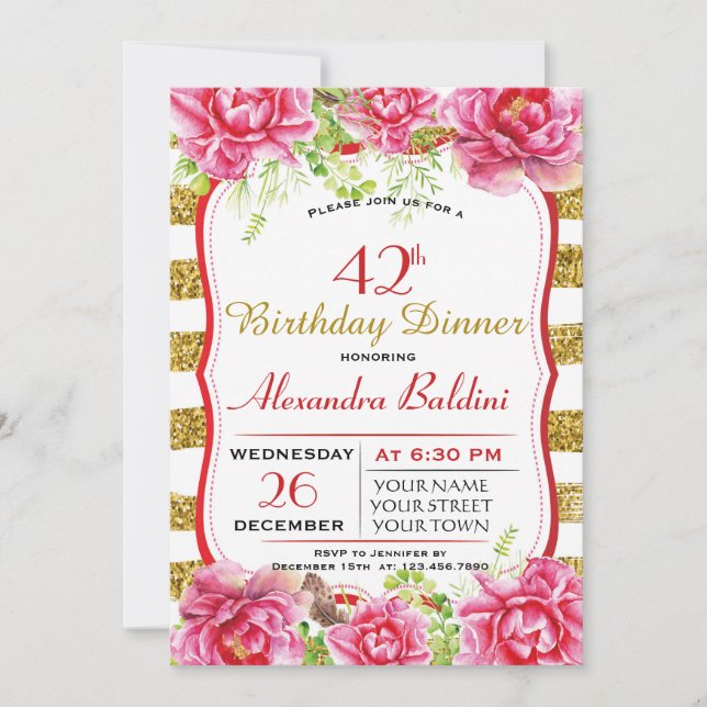 INVITACIÓN DEL PARTIDO DEL CUMPLEAÑOS (Anverso)