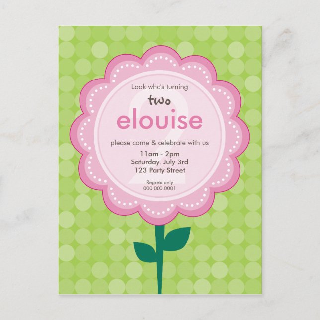 INVITACIÓN DEL PARTIDO DEL CUMPLEAÑOS :: Daisy 5 n (Anverso)