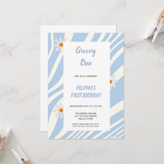 INVITACIÓN DEL PARTIDO DEL CUMPLEAÑOS DE BLUE GROO (Anverso/Reverso In Situ)