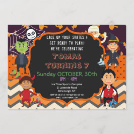 INVITACIÓN DEL PARTIDO DEL CUMPLEAÑOS DE HALLOWEEN