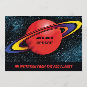 Invitación del Partido del Planeta Rojo