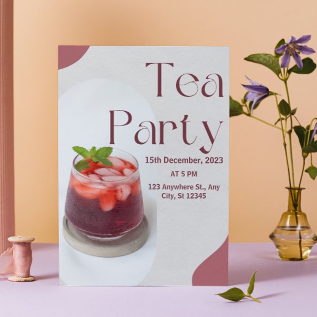 Invitación del Partido del Té Verde Rojo (Subido por el creador)