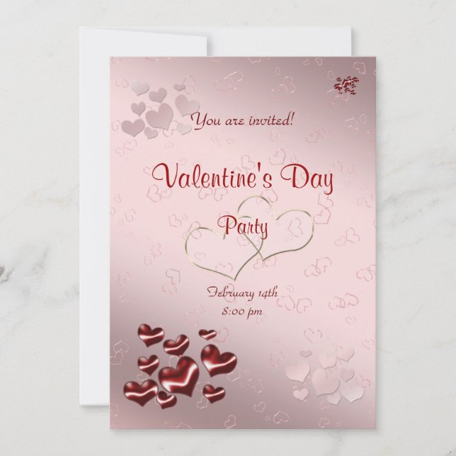 Invitación del Partido El día de San Valentín del  (Anverso)