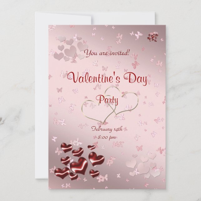Invitación del Partido El día de San Valentín del  (Anverso)