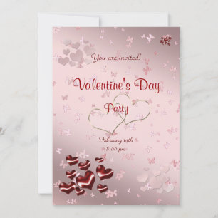 Invitación del Partido El día de San Valentín del