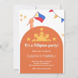 Invitación del partido filipino a la cena de cumpl