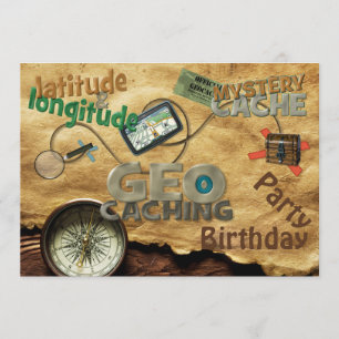 Invitación del partido Geocache - Personalizar