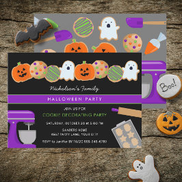 INVITACIÓN DEL PARTIDO HALLOWEEN COOKIE
