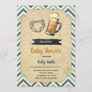 Invitación del partido "Huggies" y "chuggies"