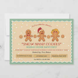 Invitación del partido "Intercambio de cookies" de