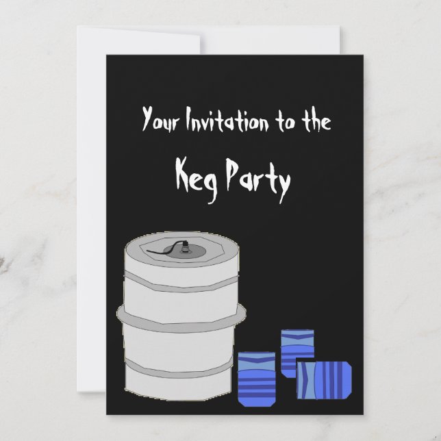 Invitación del partido Keg (Anverso)