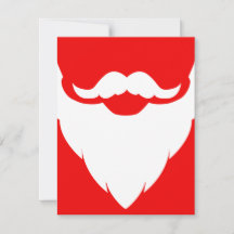 Invitación del partido Kids Santa Navidades, blanc