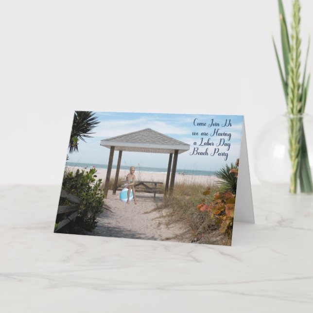 Invitación del Partido Laborista Beach (Anverso)