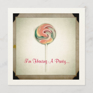 INVITACIÓN DEL PARTIDO LOLLIPOP DE FOTOGRAFÍA DE V