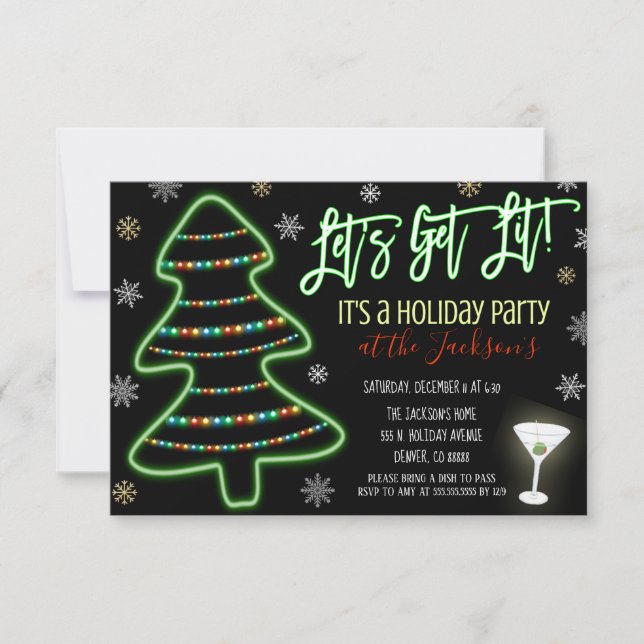 Invitación del partido navidades (Anverso)