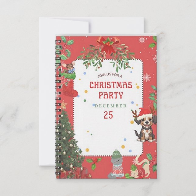Invitación del partido navidades (Anverso)