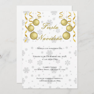 Invitación del partido navidades