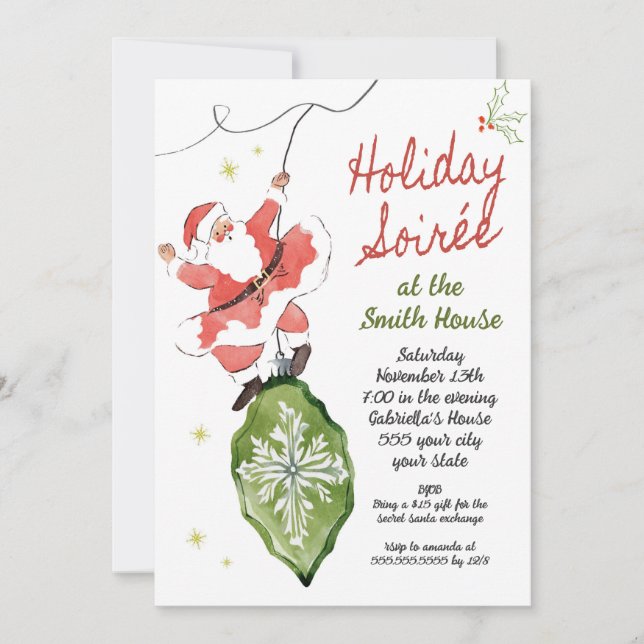 Invitación del partido navidades (Anverso)