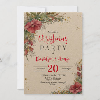 Invitación del partido navidades
