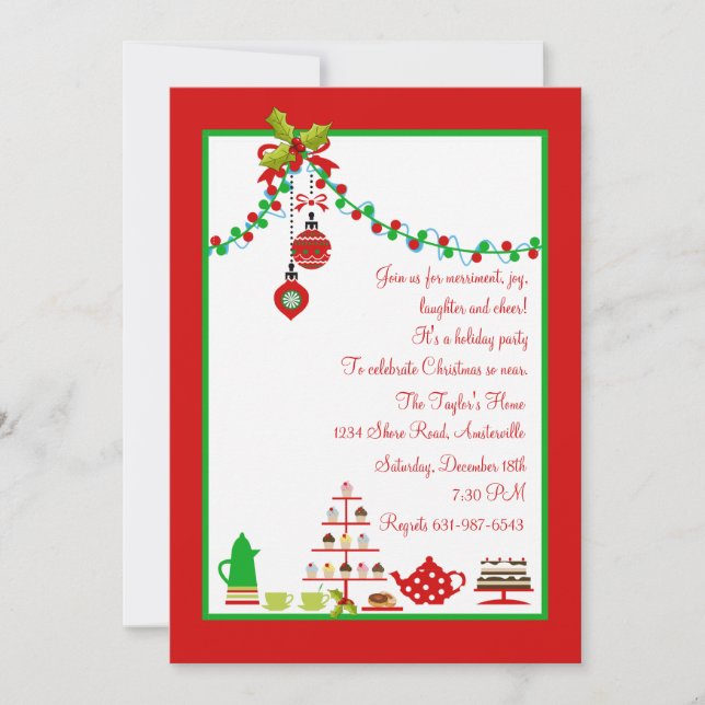 Invitación del partido Navidades (Anverso)