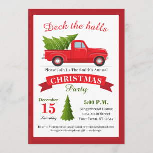 Invitación del partido Navidades de Camiones Rojos