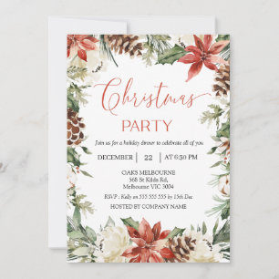 Invitación del partido Navidades de Floral Red Com
