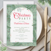 Invitación del partido Navidades de fotografía fam