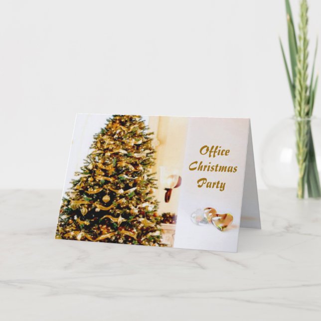 Invitación del partido Navidades de Office (Anverso)