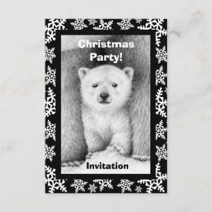 Invitación del partido Navidades del oseo polar