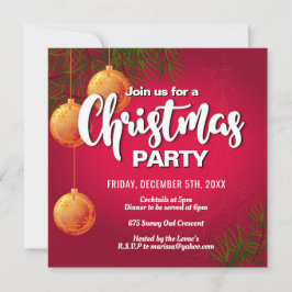 Invitación del partido Navidades divertidos
