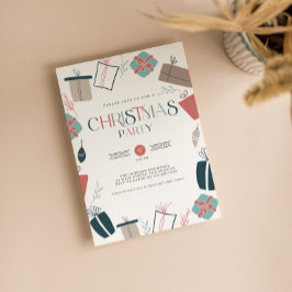 Invitación del partido Navidades divertidos