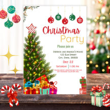Invitación del partido Navidades familiares