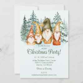 Invitación del partido Navidades Gnome