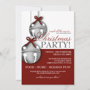 Invitación del partido Navidades Jingle Bells