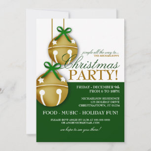 Invitación del partido Navidades Jingle Bells