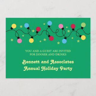 Invitación del partido Navidades Luces