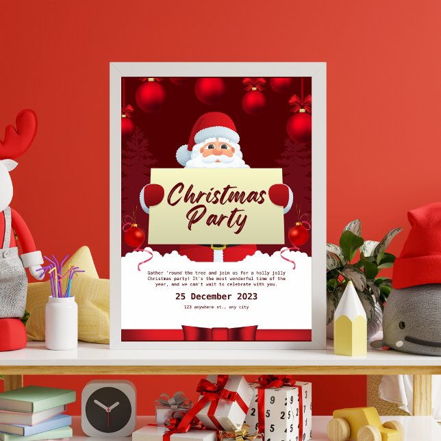 Invitación del partido Navidades Red And White (Subido por el creador)