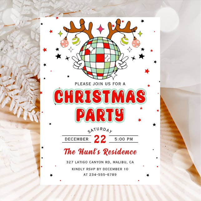 Invitación del partido Navidades retro (Subido por el creador)
