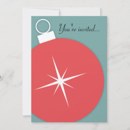 Invitación del partido Navidades retro