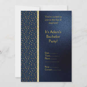 INVITACIÓN DEL PARTIDO NAVY Y GOLD BACHELOR