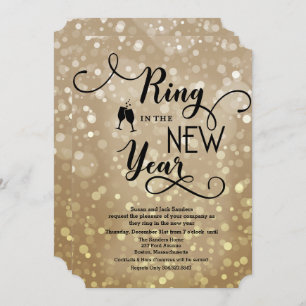 Invitación del partido New Years NYE