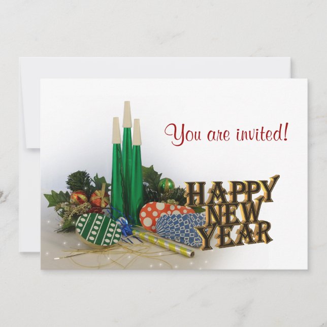 Invitación del partido Nochevieja (Anverso)