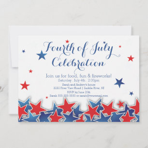 Invitación del partido Patriotic Stars el 4 de jul